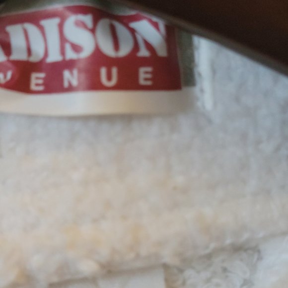 NWT Madison Avenue Mens 100% Cotton Robe - Picture 6 of 8